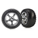 Traxxas TRA2470R Traxxas Bandit Tracer 2.2" Wheels with Alias Tires (2)