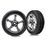 Traxxas TRA2471R Bandit Traxxas Tracer 2.2" Wheels with Alias Tires (2)