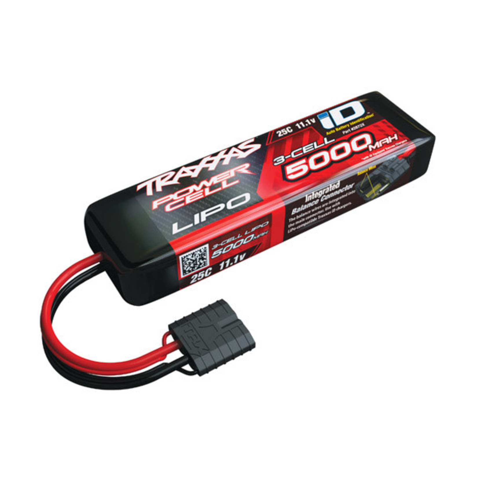 Traxxas TRA2872X Traxxas 5000 mAh 11.1 Volt 3-Cell LiPo Battery
