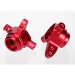 Traxxas TRA6837R Traxxas Red Aluminum Steering Blocks (L&R)
