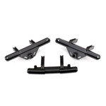 Traxxas TRA8067X Traxxas TRX-4 Bumper Mounts (F&R) with Rear Offset