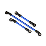 Traxxas TRA8146X Traxxas TRX-4 Blue Powder-Coated Steel Steering Link Set