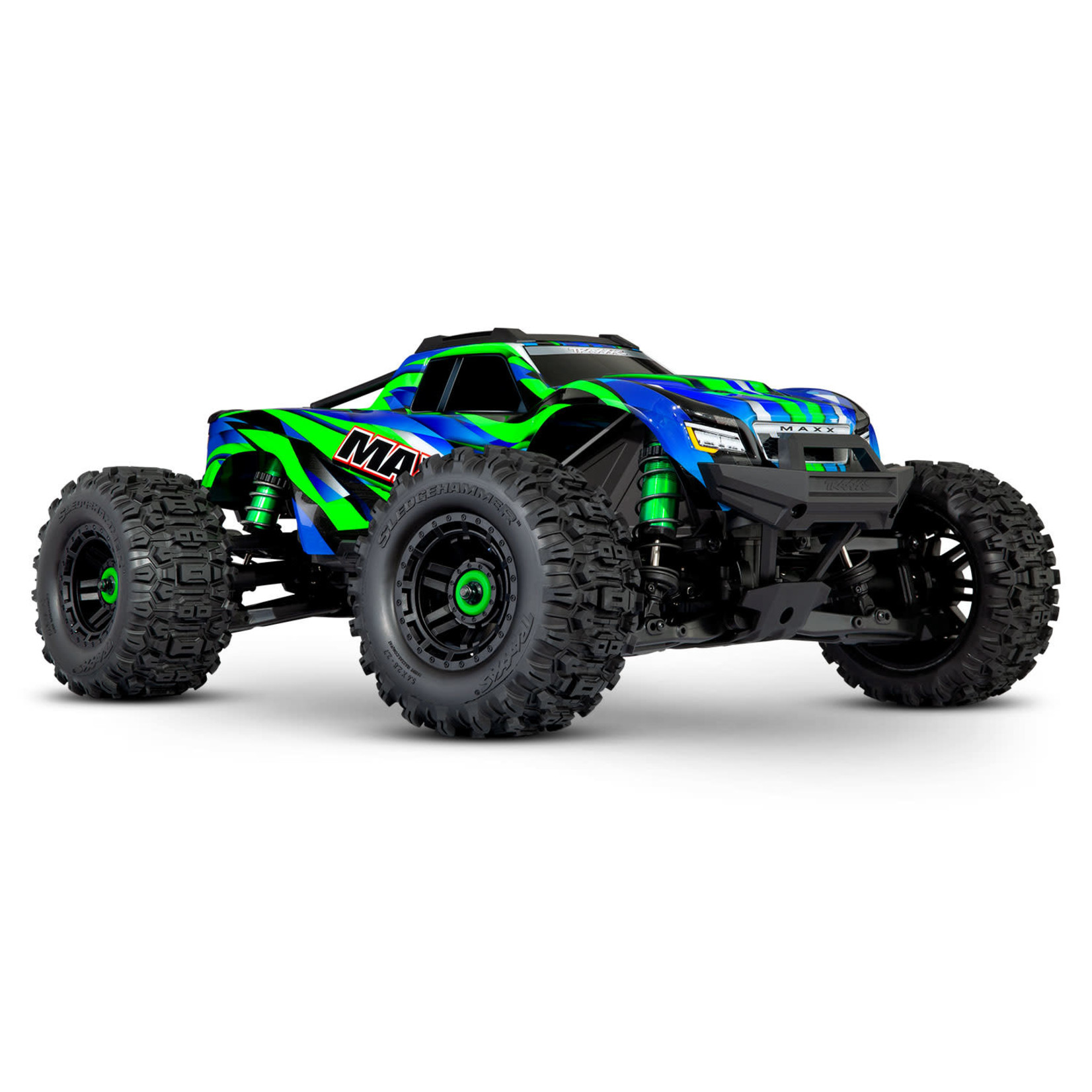 Traxxas TRA89086-4-GRN Traxxas Maxx With Widemaxx Green