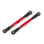 Traxxas TRA8948R Traxxas Toe Links Front Tubes Red