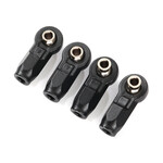 Traxxas TRA8958 Traxxas Rod Ends (4) (Assembled With Steel Pivot Balls) (R