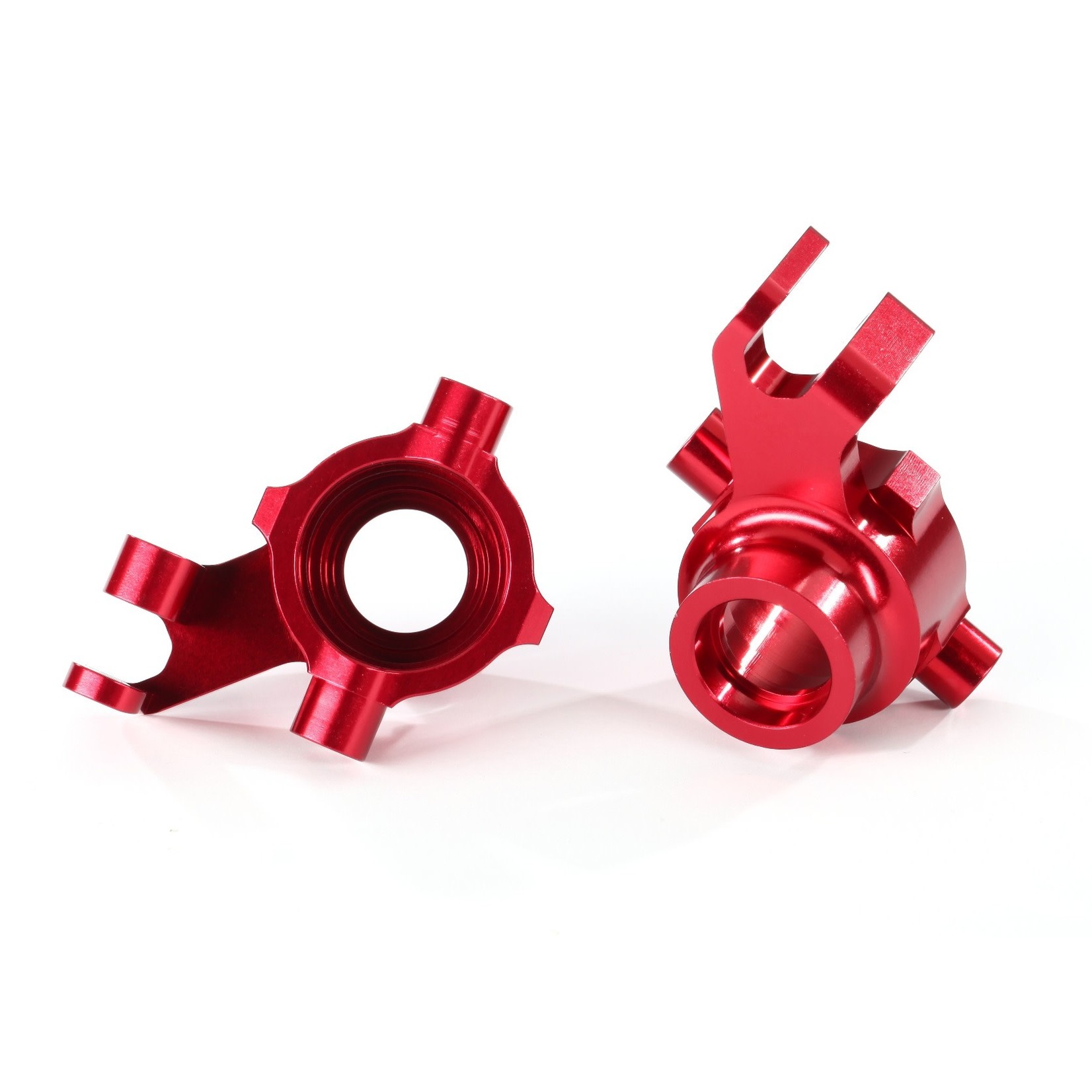 Traxxas TRA8937R Traxxas Maxx Red Aluminum Steering Blocks (L&R)