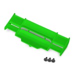 Traxxas TRA6721G Traxxas Rustler 4X4 Green Rear Wing with Screws