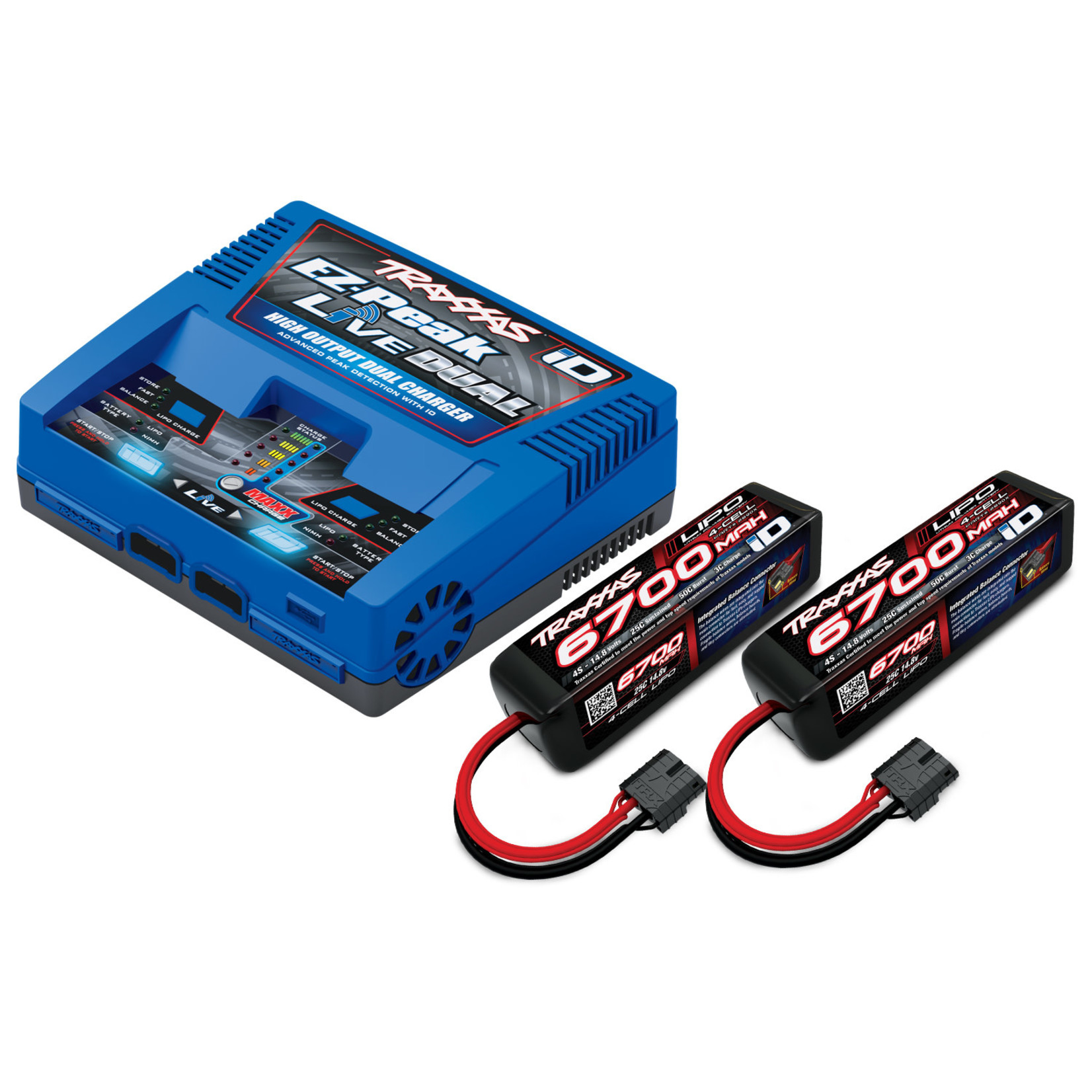 Traxxas TRA2997 Traxxas Dual 4s LiPo Completer w/ EZ-Peak Live Dual Charger