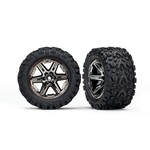 Traxxas TRA6773X Traxxas RXT 2.8" Black Chrome Wheels & Talon EXT Tires (2)