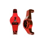 Traxxas TRA8232R Traxxas TRX-4 Red Aluminum Caster Blocks (L&R)