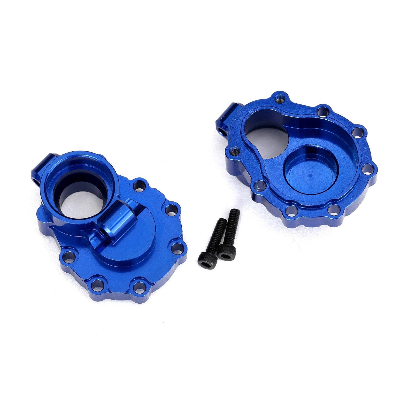 Traxxas TRA8253X Traxxas TRX-4 Blue Aluminum Outer Front Portal Housings (2)