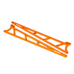Traxxas TRA9462A Traxxas Orange Aluminum Wheelie Bar Side Plates (2)