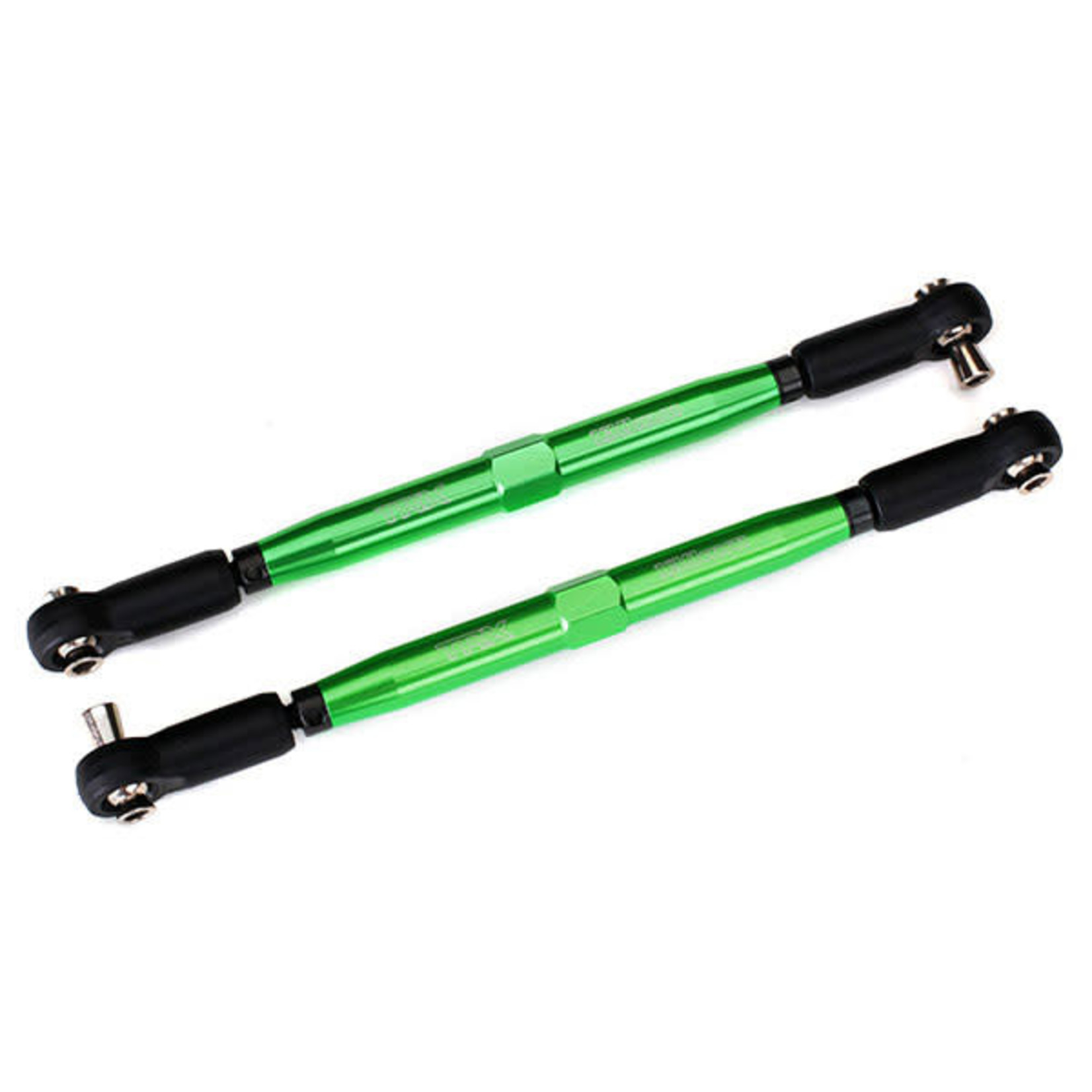 Traxxas TRA7748G Traxxas TUBES 157 mm Green Aluminum Toe Links (2)