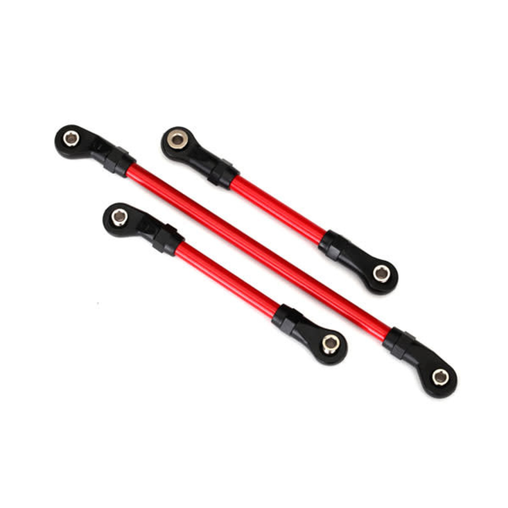 Traxxas TRA8146R Traxxas TRX-4 Red Powder-Coated Steel Steering Link Set