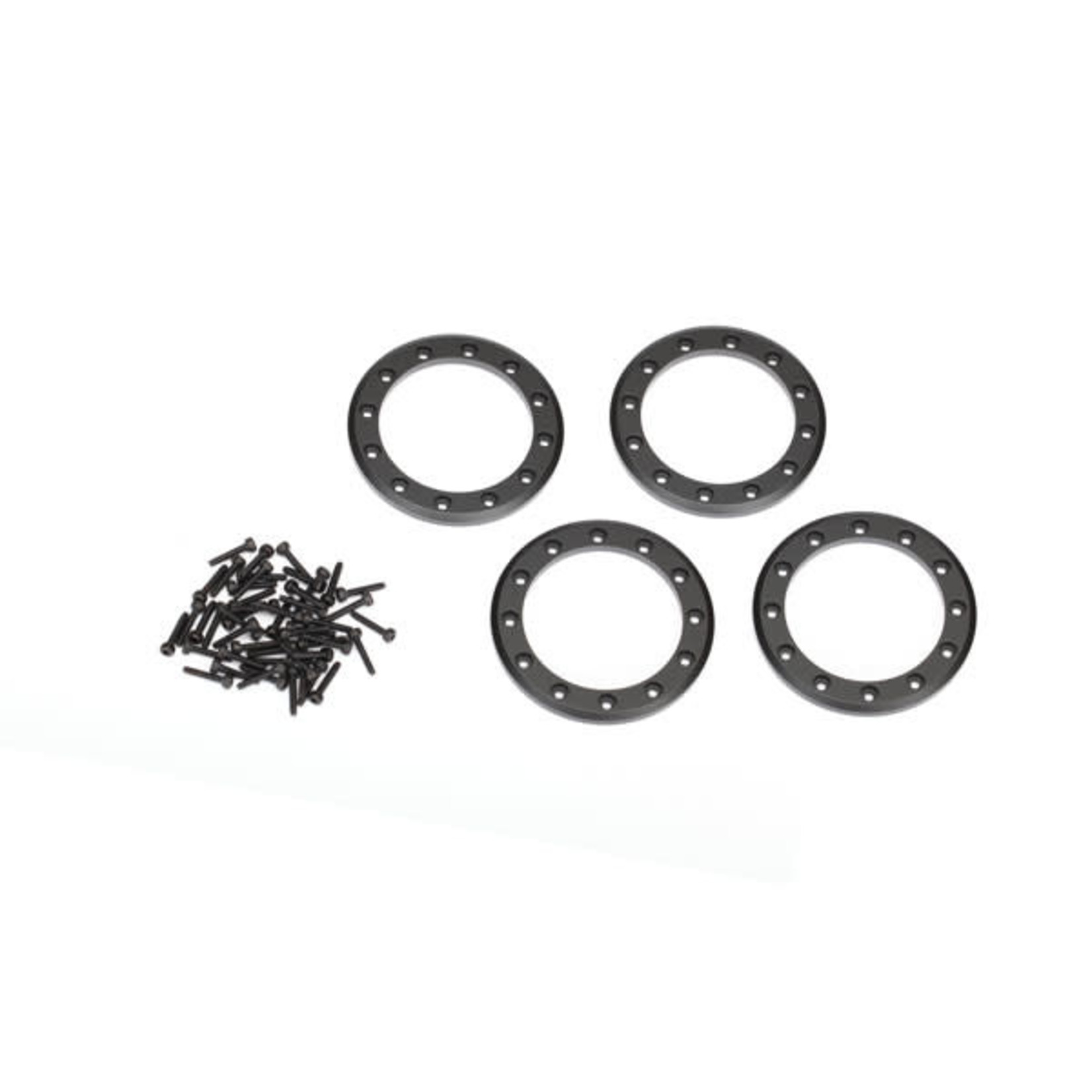 Traxxas TRA8169T Traxxas TRX-4 1.9" Black Aluminum Beadlock Rings w/ Screws (4)