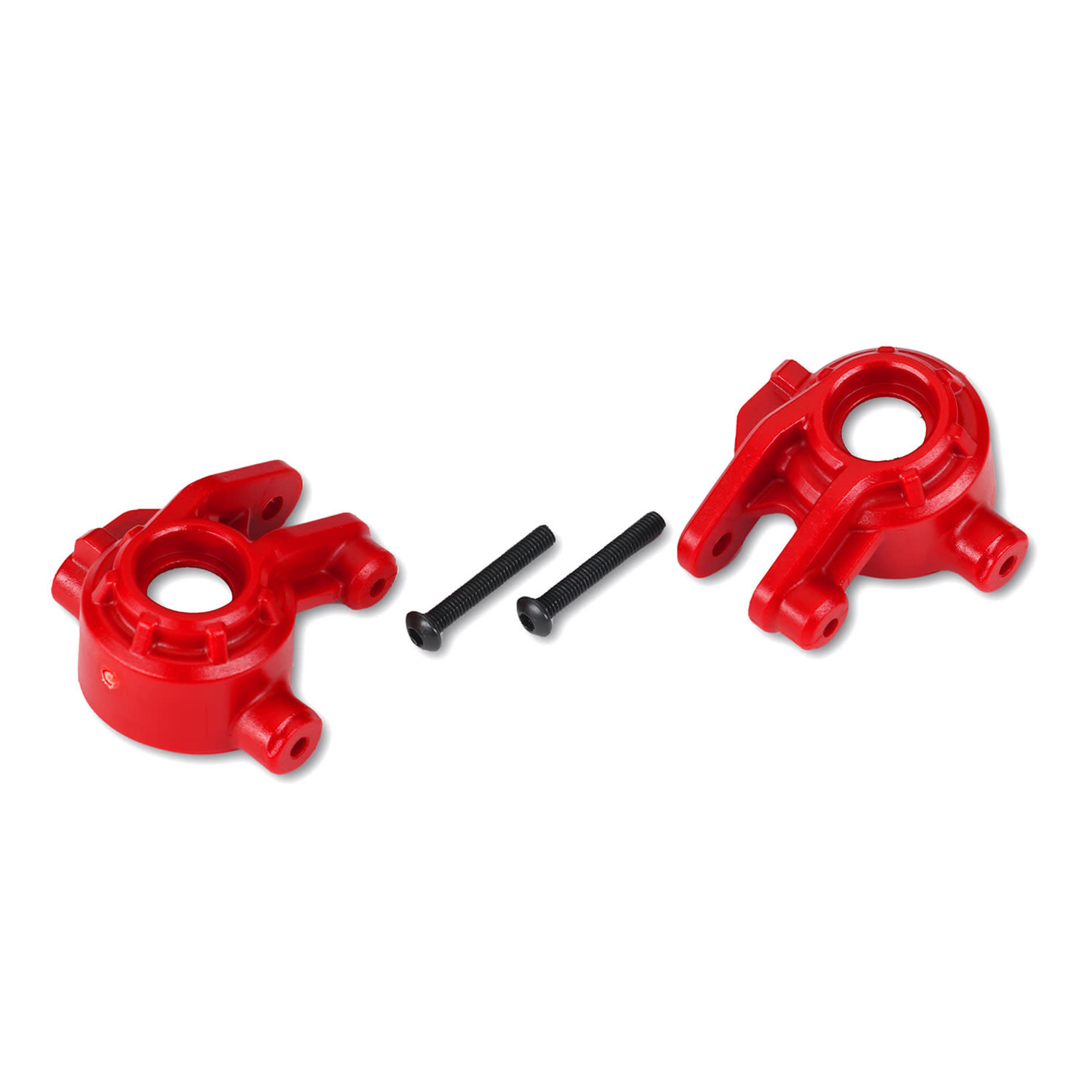 Traxxas TRA9037R Traxxas Red Extreme Heavy-Duty Steering Blocks (2)