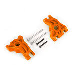 Traxxas TRA9050T Traxxas Orange Extreme HD Stub Axle Carriers & Hardware (L&R)