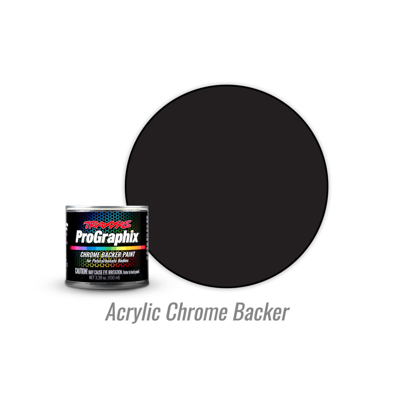 Traxxas TRA5044 Traxxas Black Acrylic ProGraphix Backing Paint (100 ml)
