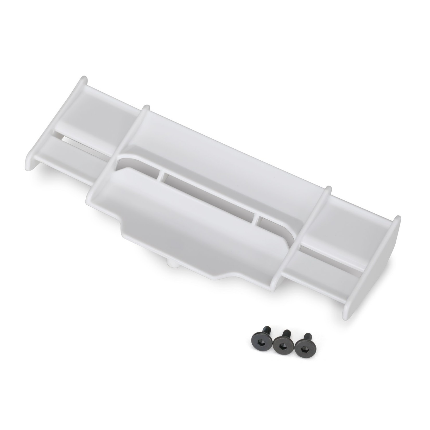 Traxxas TRA6721A Traxxas Rustler 4X4 White Rear Wing with Screws