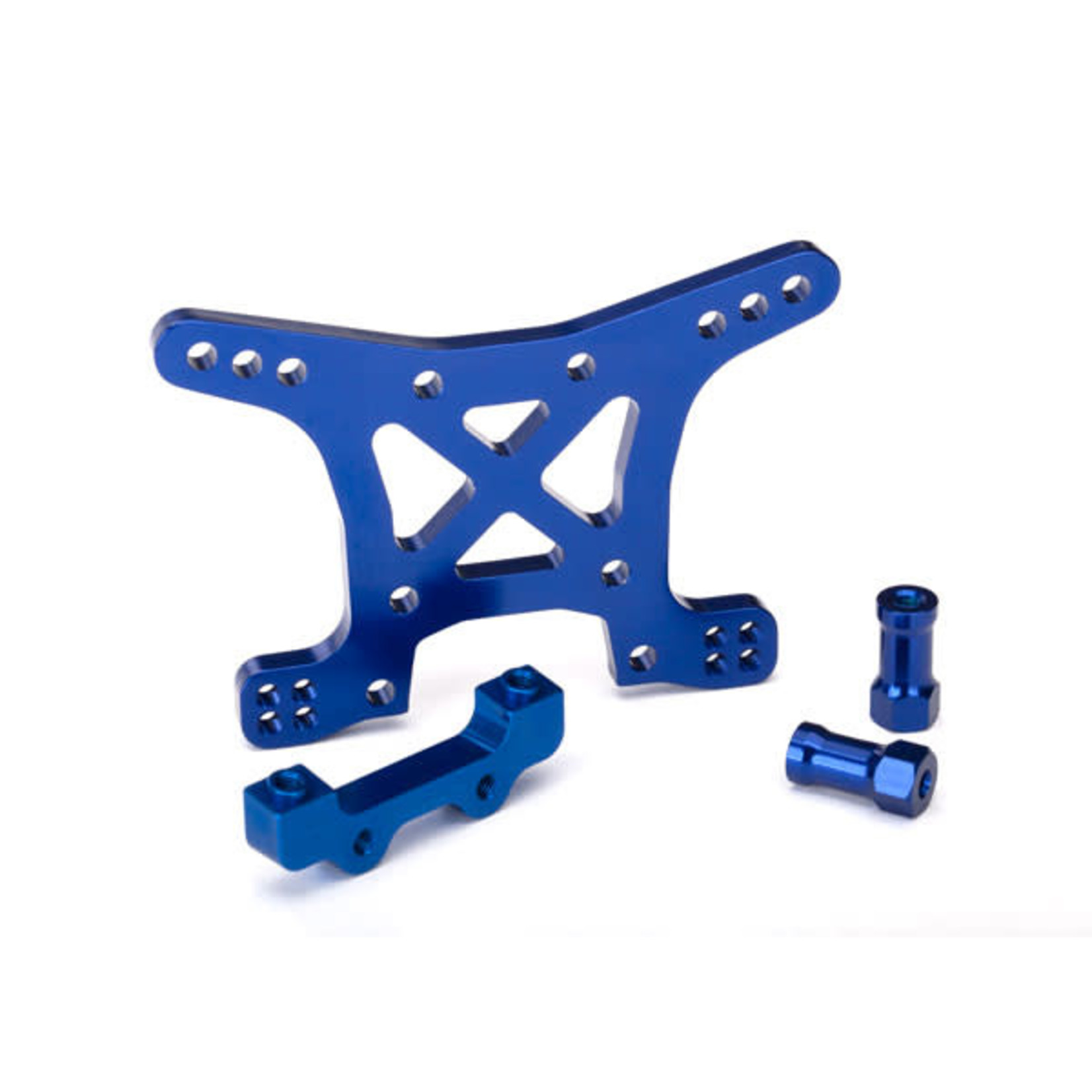 Traxxas TRA6839X Traxxas Blue Aluminum Front Shock Tower & Hardware
