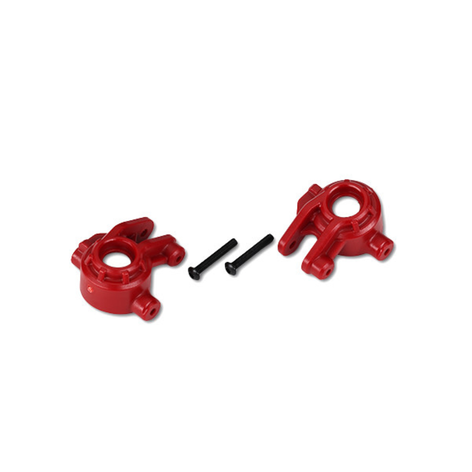 Traxxas TRA9037R Traxxas Red Extreme Heavy-Duty Steering Blocks (2)