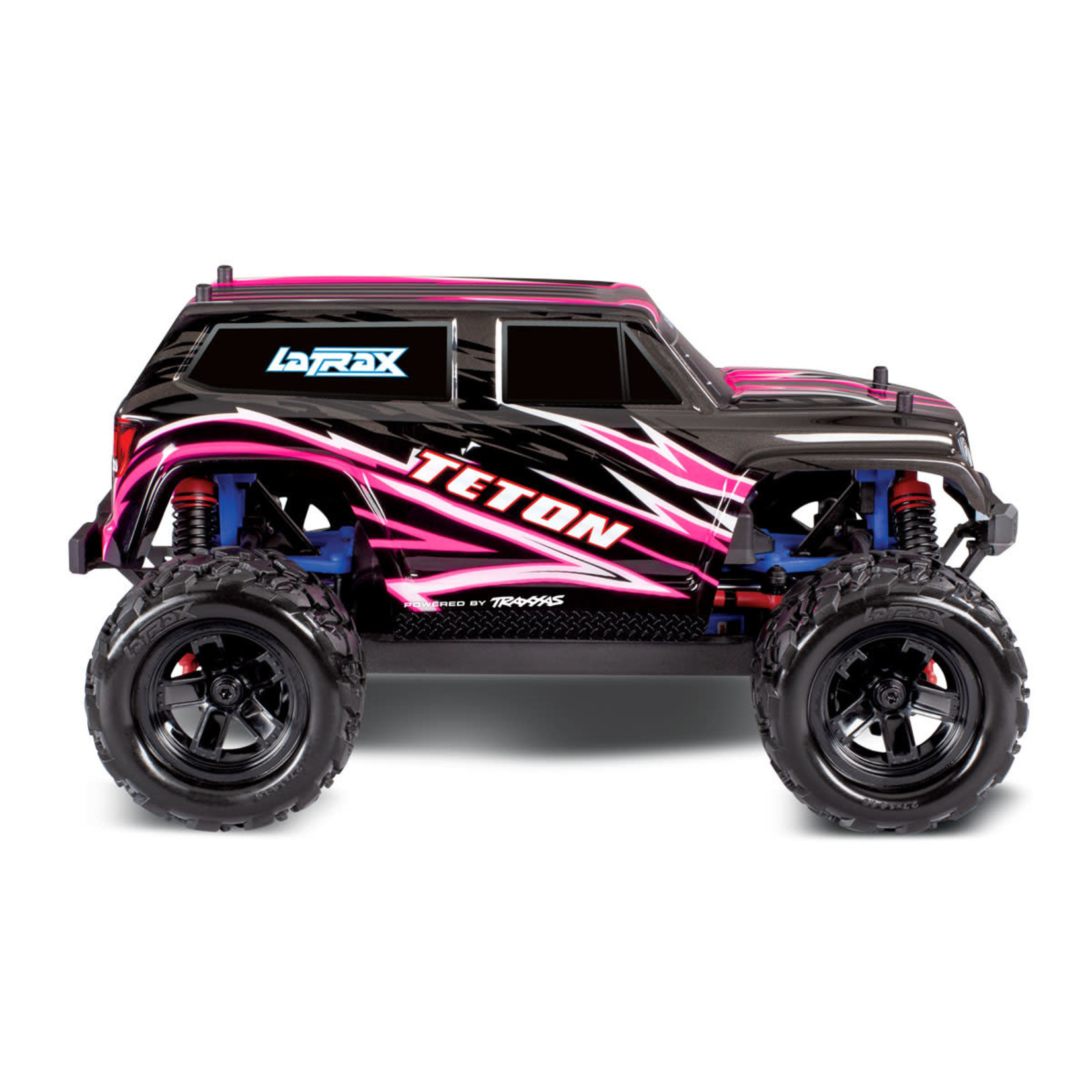 Traxxas TRA76054-5-PINK Latrax 1/18 Teton With AC Charger - Pink