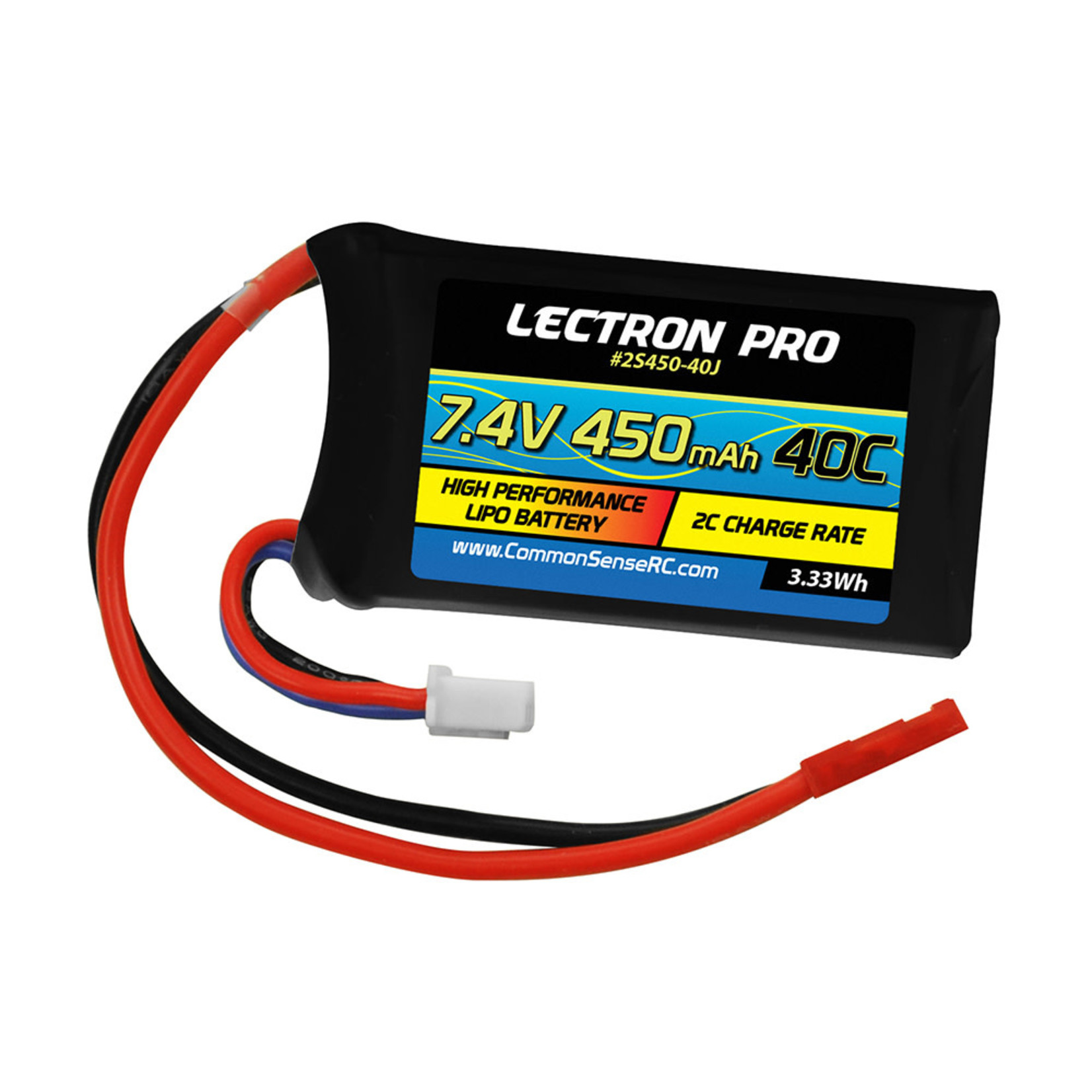 Lectron Pro 2S450-40J Lectron Pro Lectron Pro 7.4V 450mAh JST