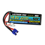 Lectron Pro 14.8V 2200mAh 50C with EC3 Con