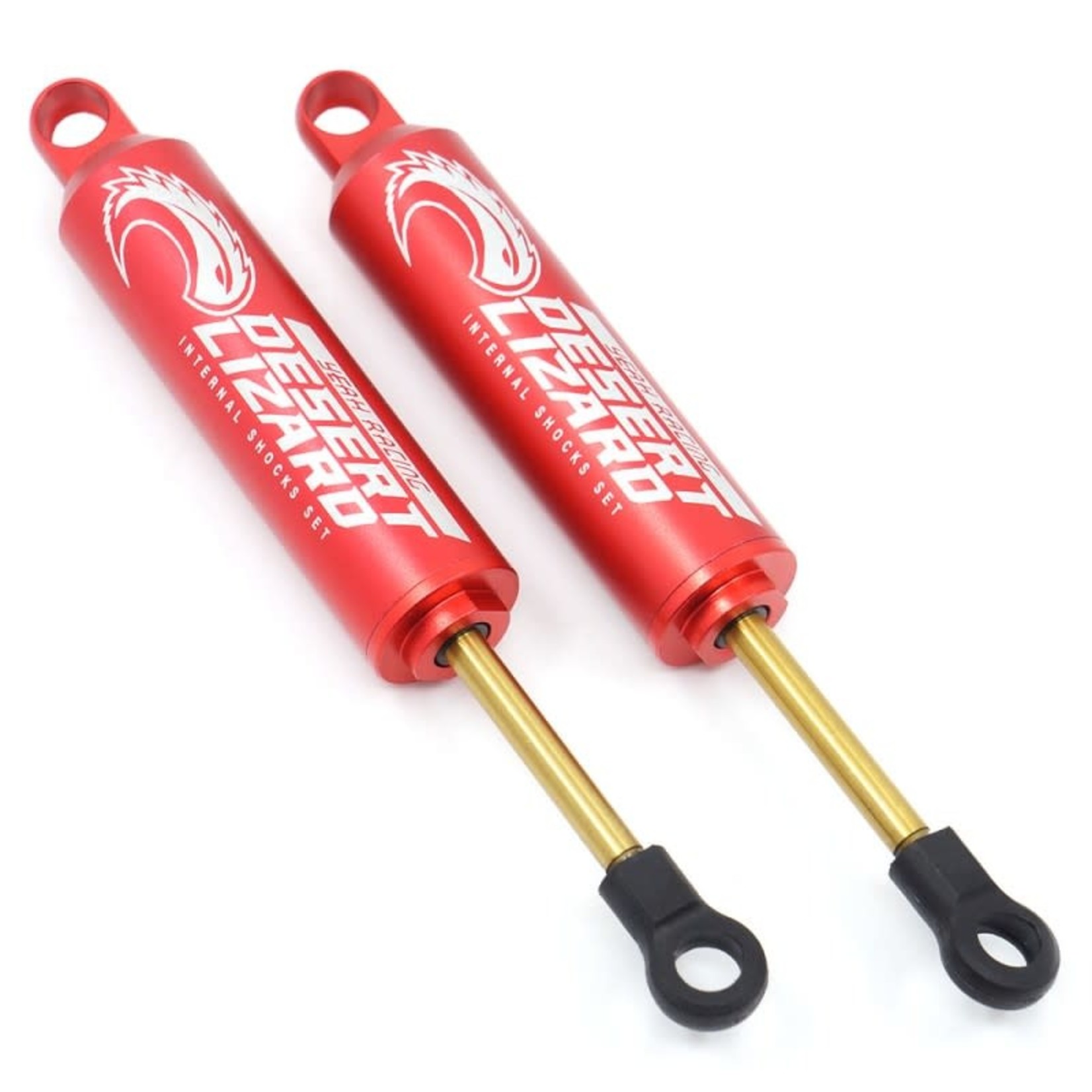 Yeah Racing YEA-DDL-110RD Yeah Racing 110mm Desert Lizard Shocks (2) (Red)