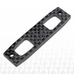 1UP 1UP150502 1Up Racing RC10B6.3 HD Carbon Fiber Servo Mount Brace