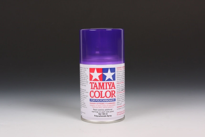 Poly Color 45 Tamiya TAM86045 Tamiya Polycarbonate PS-45 Translucent Purple - Hobby ...