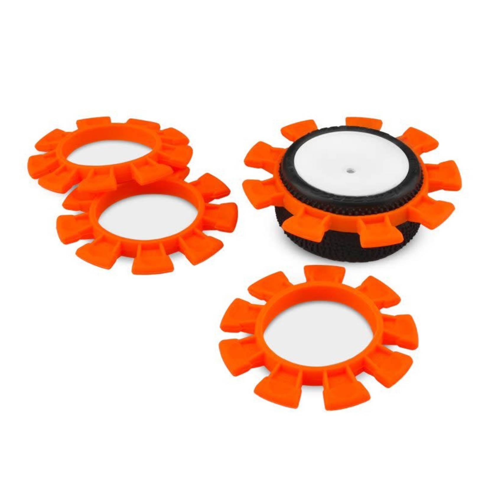 JConcepts JCO2212-6 JConcepts "Satellite" Tire Glue Bands (Orange)