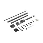 STRC STA30487XBK STRC Aluminum Off-Axle Servo Mount/Panhard Kit Black SCX10 STA30487XBK