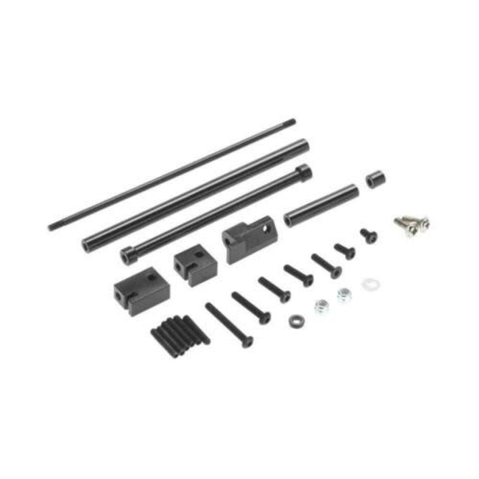 STRC STRC Aluminum Off-Axle Servo Mount/Panhard Kit Black SCX10 ...