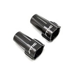 STRC STA30493BK STRC Aluminum Rear Lock-Outs Black SCX10 STA30493BK