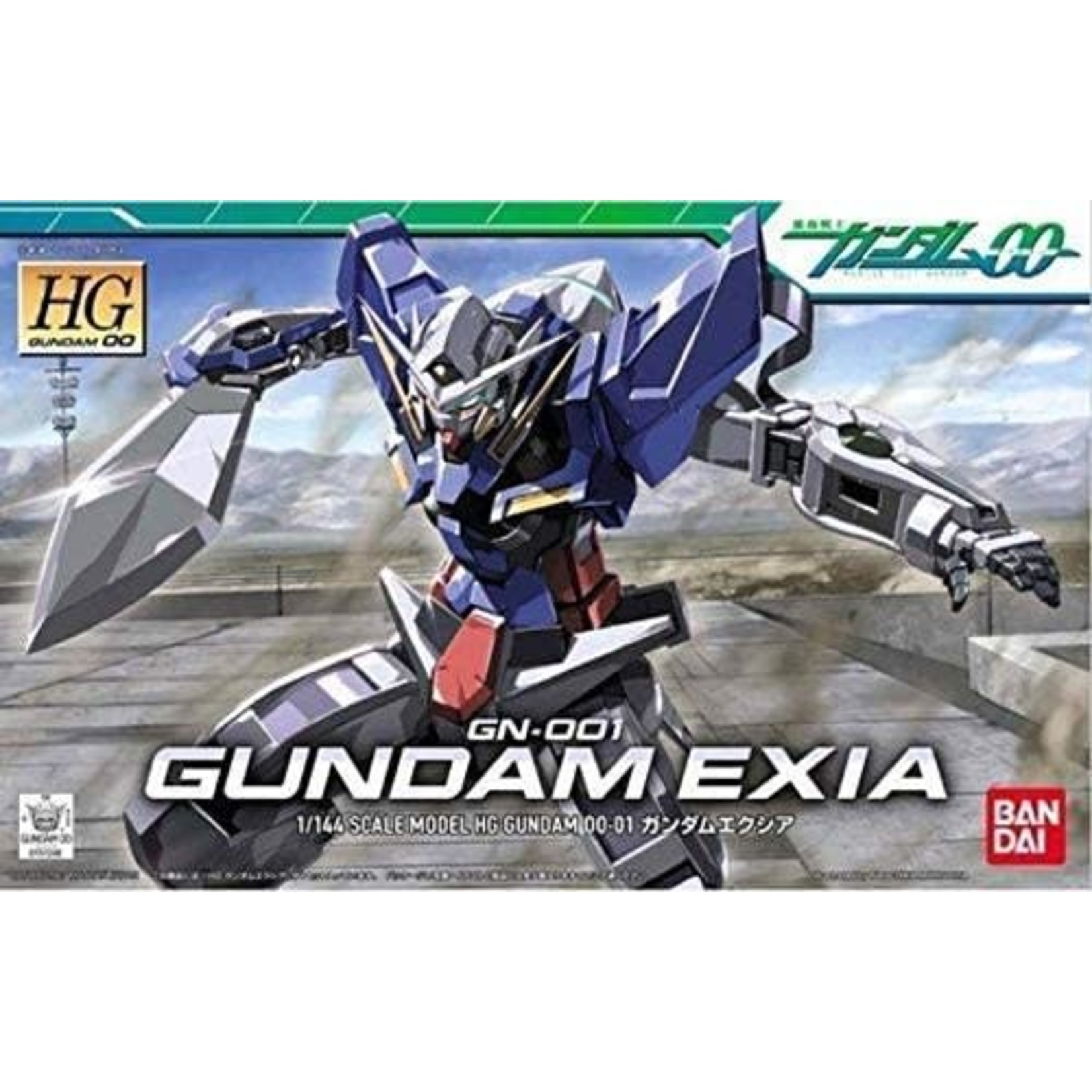 Bandai BAN2010891 Bandai HG #1 Gundam Exia Gundam 00