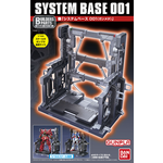 Bandai BAN2206717 Bandai Gundam System Base 001 (1/144) Gunmetal