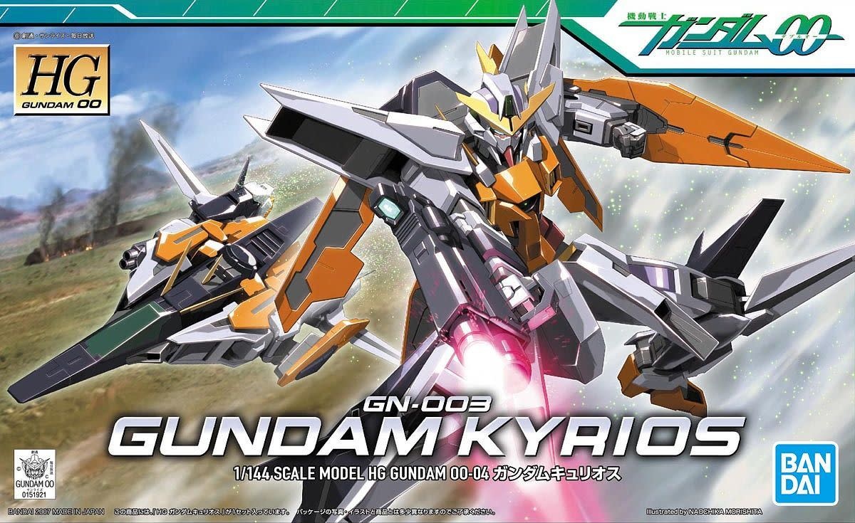 Bandai BAN2010893 Bandai HG #04 GN-003 Gundam Kyrios - Hobby