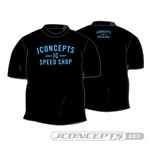JConcepts JCO2873M JConcepts Speed Shop T-Shirt (Black) Medium