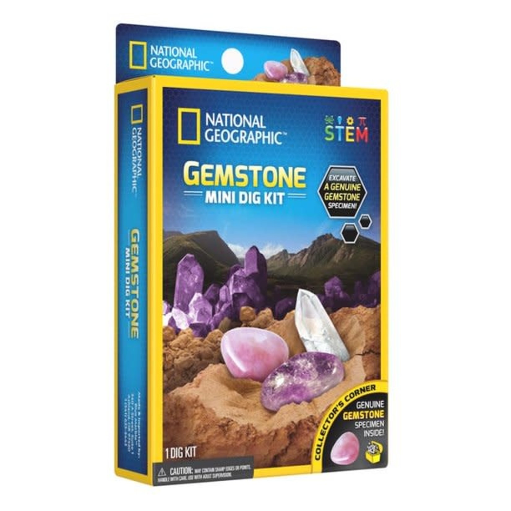 Nat Geo Nat Geo Mini Dig Gemstone Hobby Action Chandler