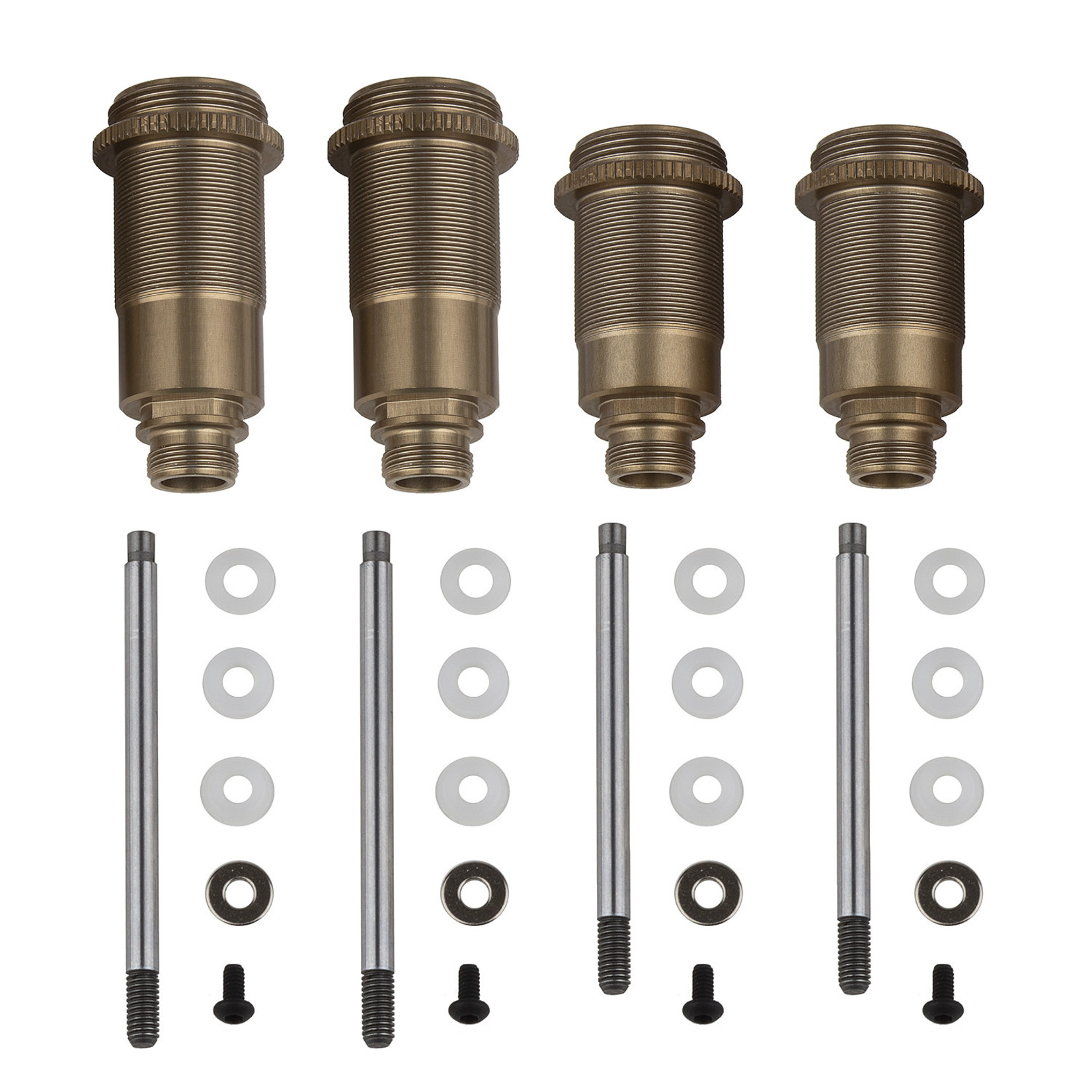 Team Associated ASC91986 Associated FT Shock Bodies, with Genuine FOX Kashima Coat, 13x23mm and 27.5mm