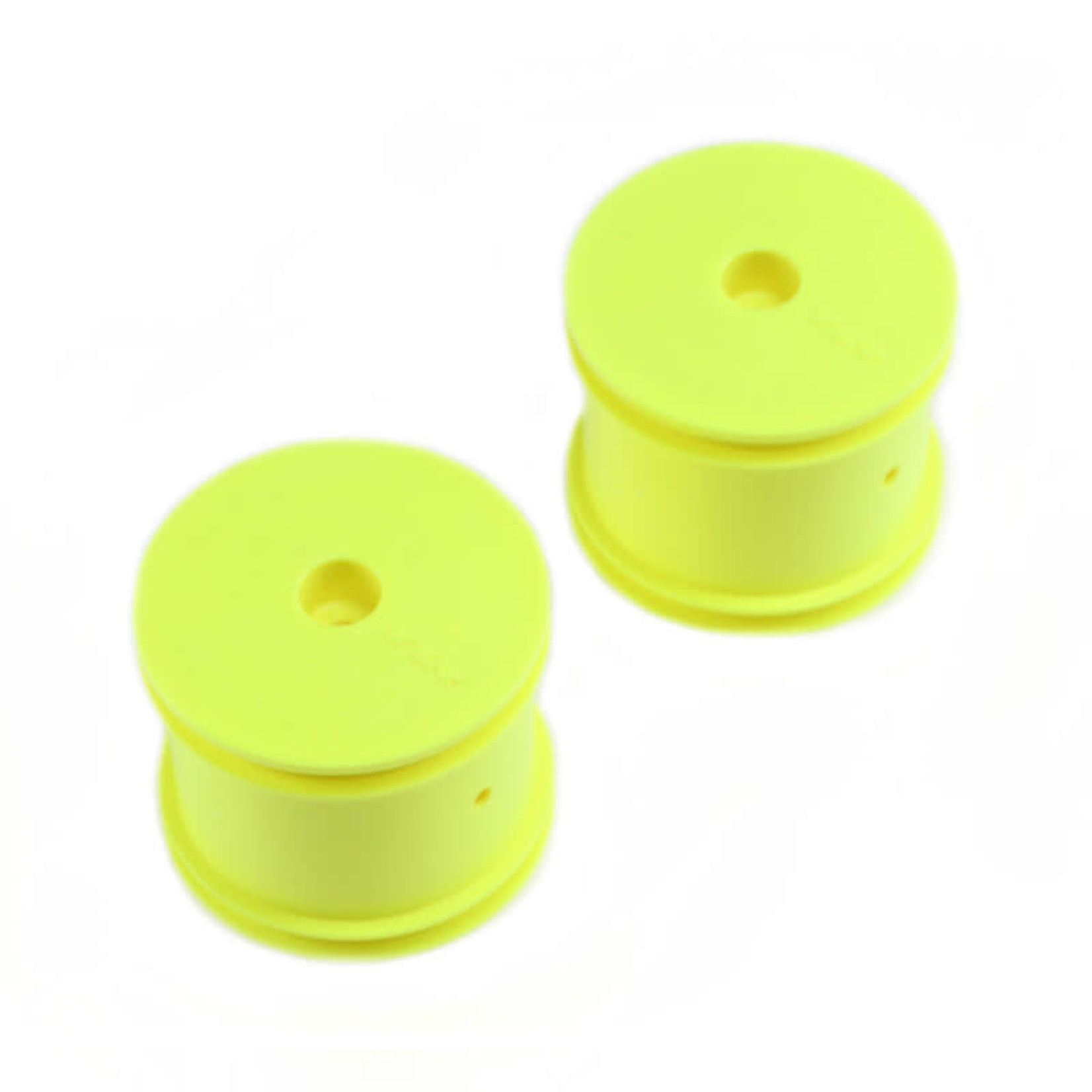 TLR TLR7002 TLR 12mm Hex 2.2" 1/10 Stadium Truck Wheels (2) (TLR 22T) (Yellow)