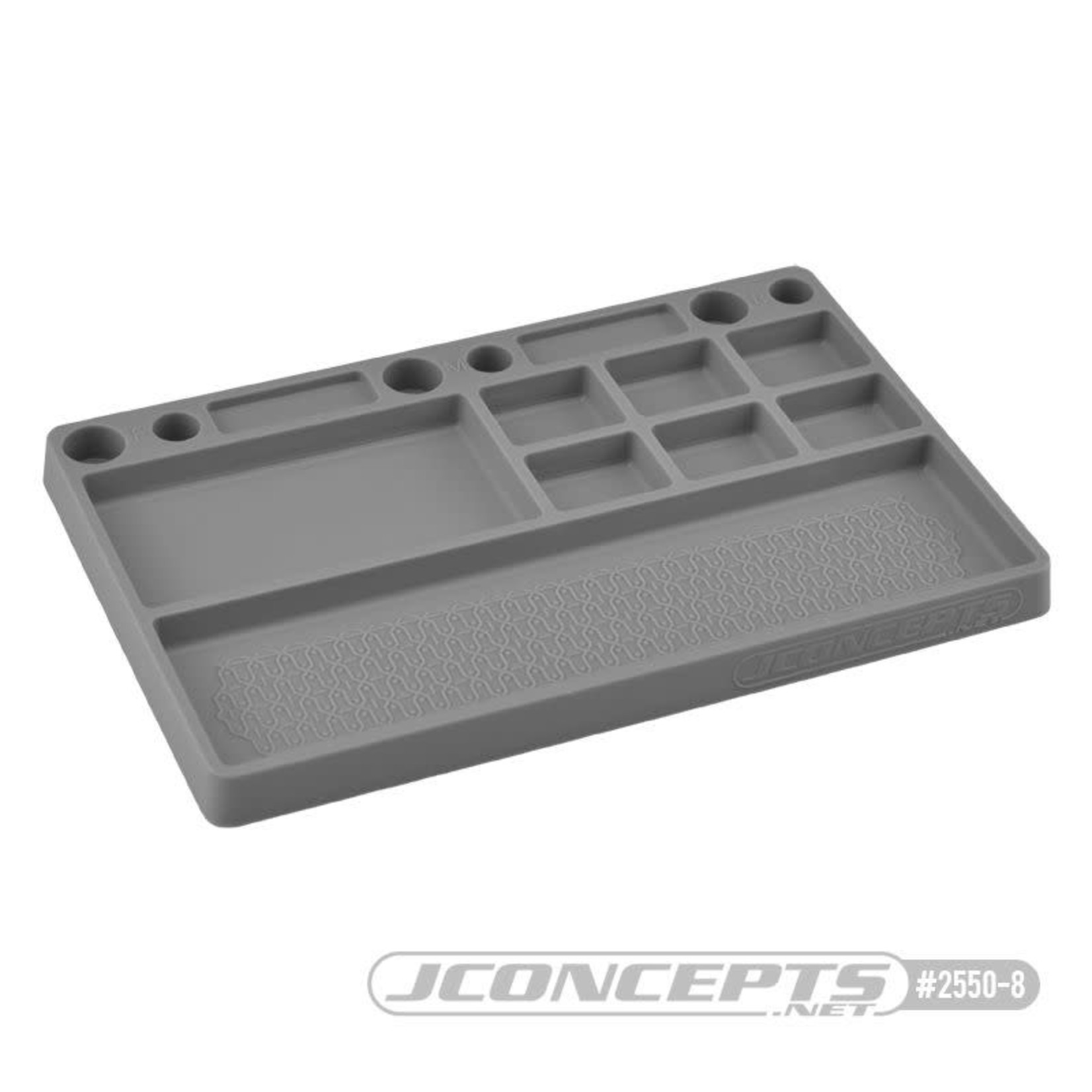 JConcepts JCO25508 JConcepts Rubber Parts Tray (Grey)