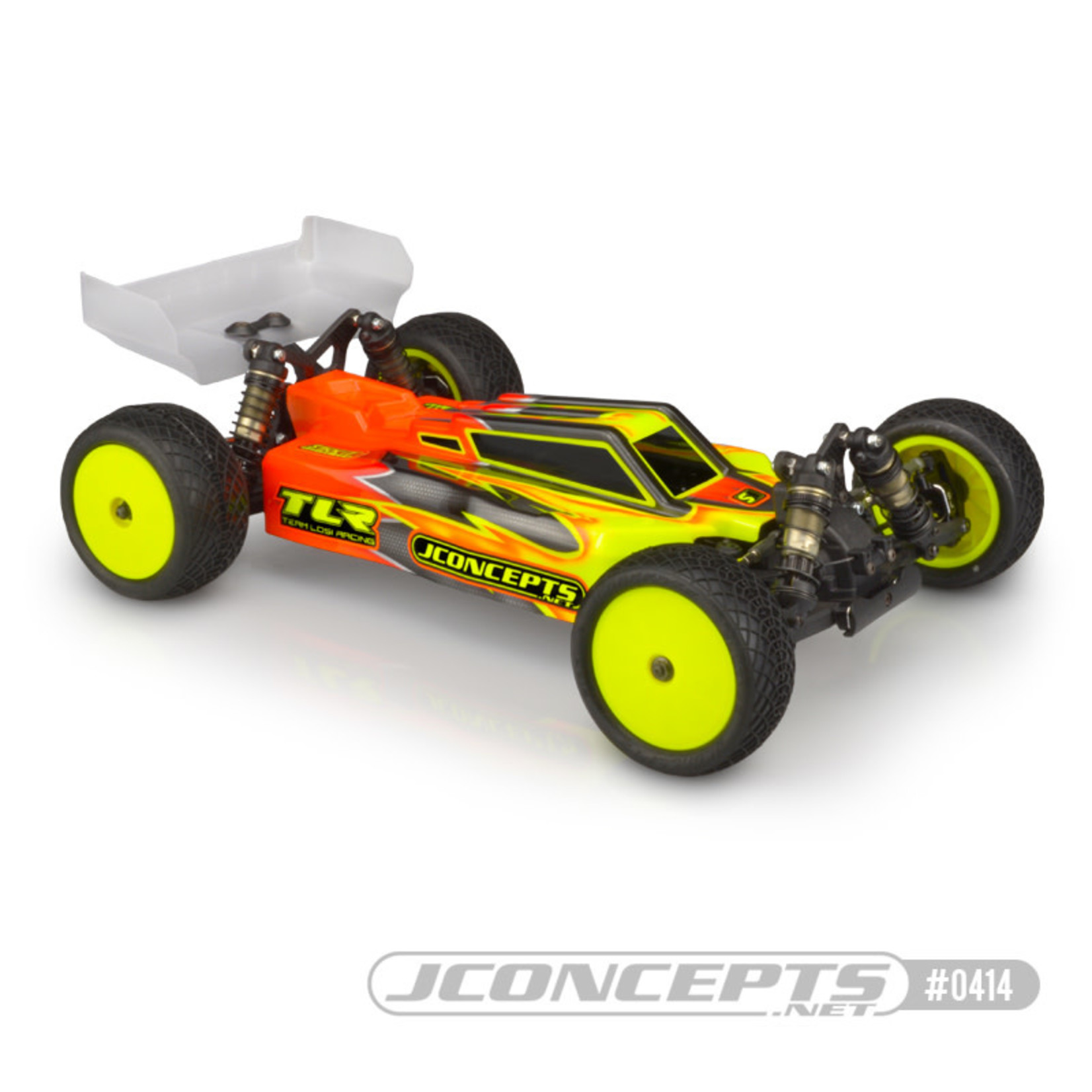 JConcepts JCO0414L JConcepts F2 Body - TLR 22X-4 - Lightweight (Clear)