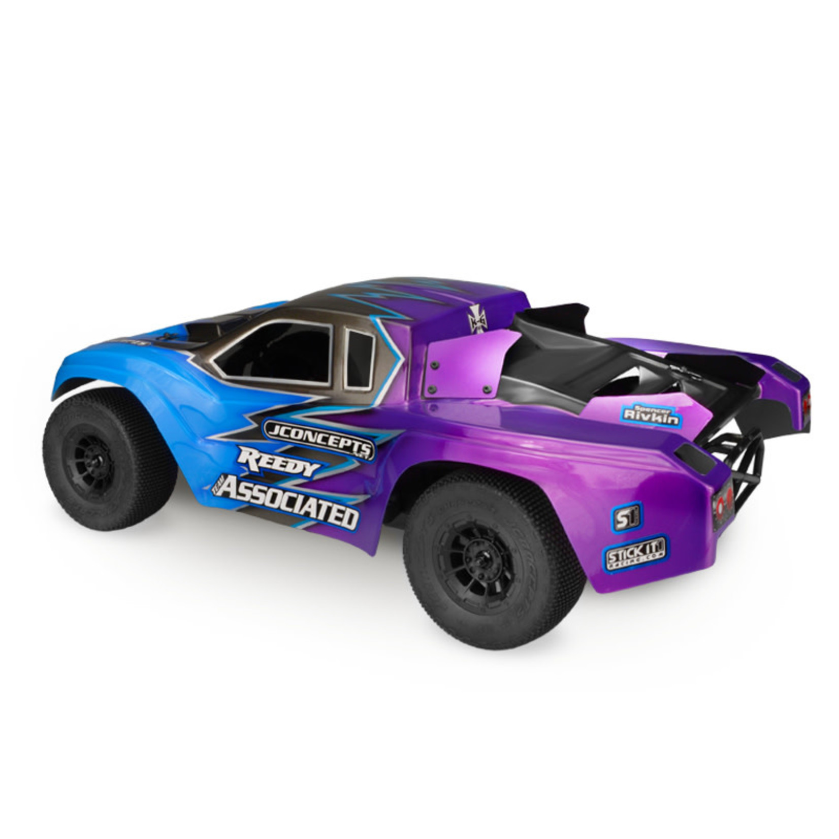 JConcepts JCO0282L JConcepts HF2 SCT LTWT  Low Profile :22SCT 2.0 (Clear)