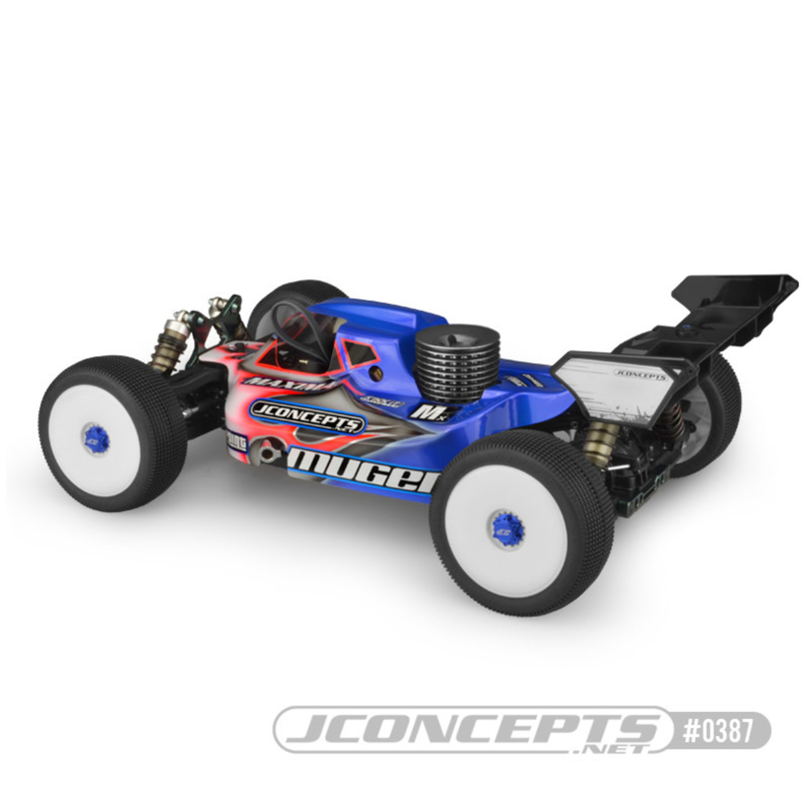 JConcepts JCO0387 JConcepts Mugen MBX8 S15 1/8 Nitro Buggy Body (Clear)