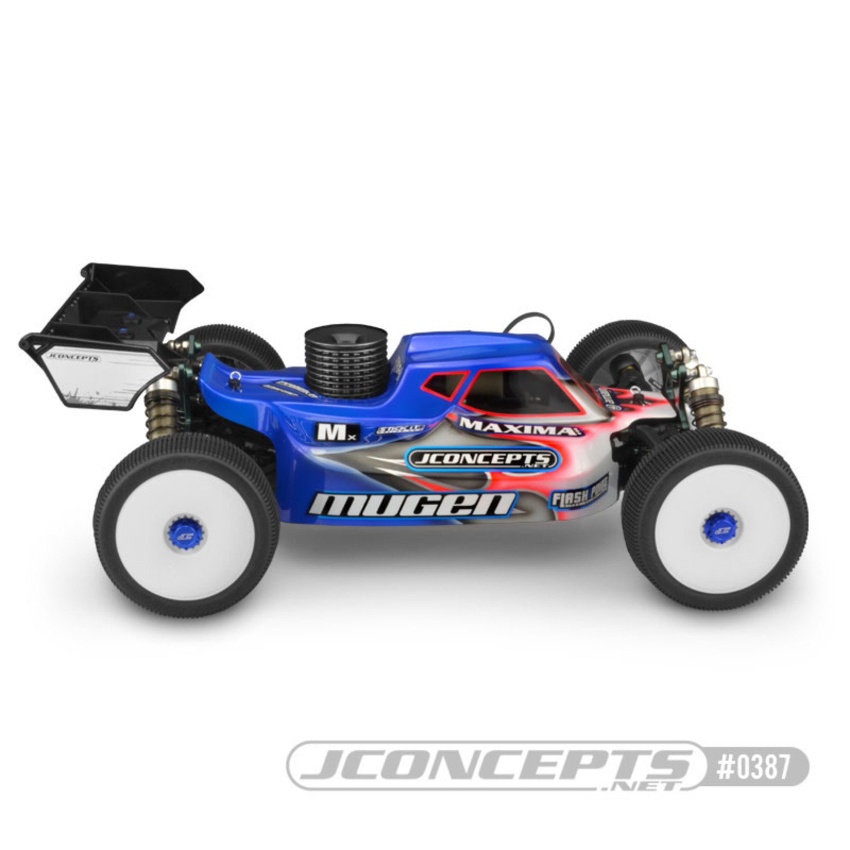 JConcepts JCO0387 JConcepts Mugen MBX8 S15 1/8 Nitro Buggy Body (Clear)