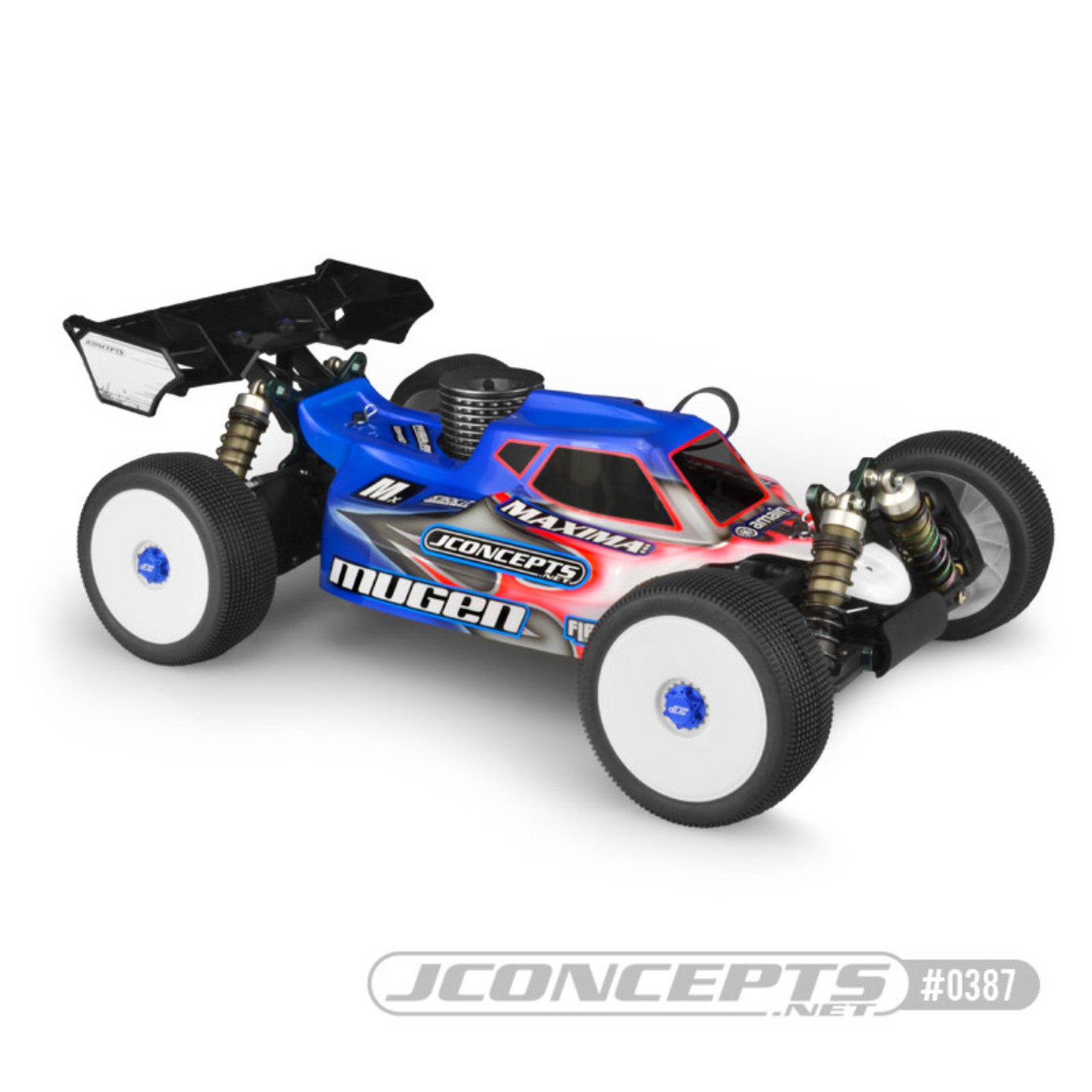 JConcepts JCO0387 JConcepts Mugen MBX8 S15 1/8 Nitro Buggy Body (Clear)