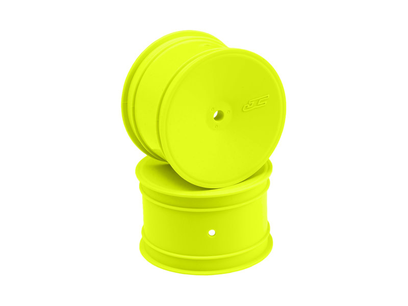 Cerchio Posteriore JConcepts Mono 2.2 Per Associated RC10B44.2 – Giallo Esagonale 12mm JCO3348Y