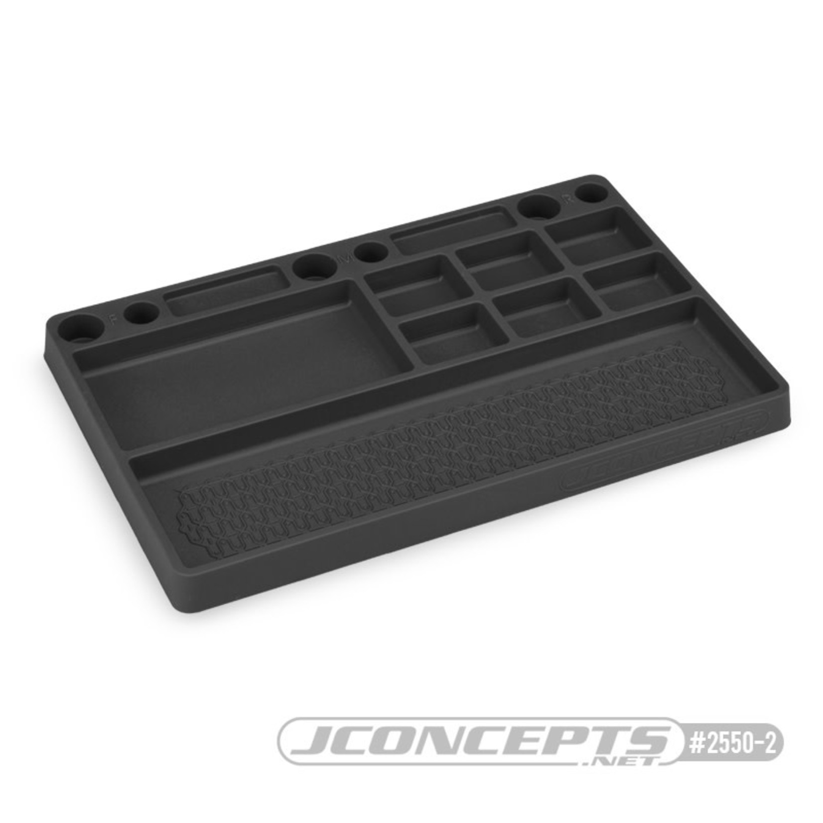 JConcepts JCO2550-2 JConcepts Rubber Parts Tray (Black)